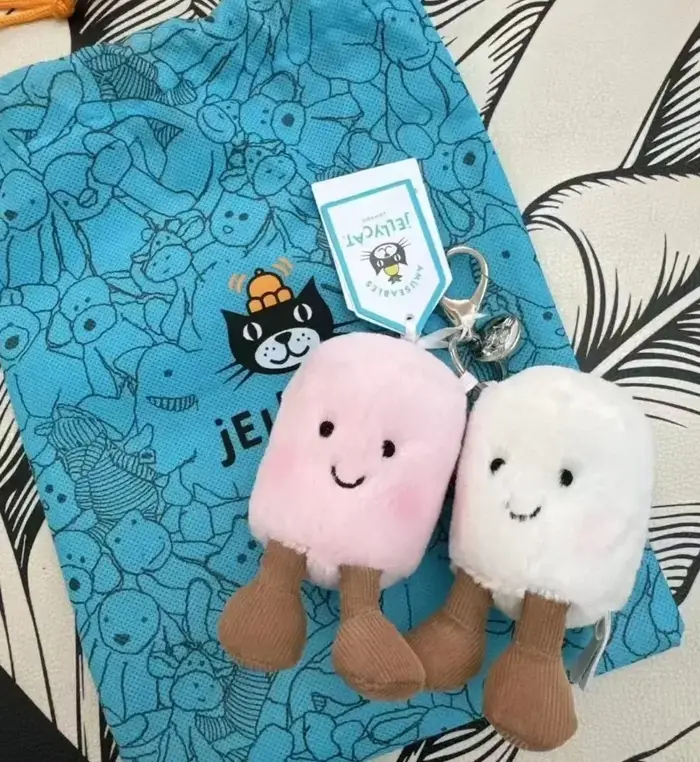Nouveau porte-clés en peluche Kawaii pour sac à main
