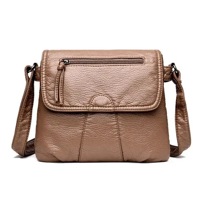 REPRCLA marque concepteur femmes sacs de messager bandoulière souple en cuir PU sac