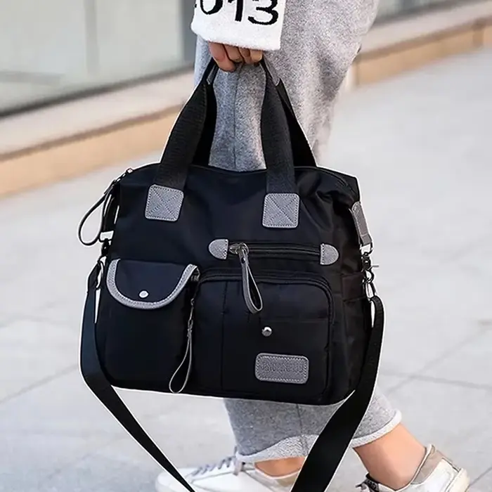 Nouveau dames sac fourre-tout mode Nylon imperméable à l'eau décontracté épaule momie sac grande capacité femmes messager sacs à main