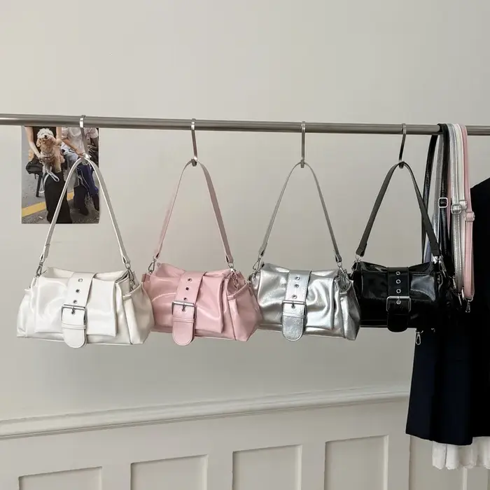 Nouveau Sac Rose 2026 pour Femme – Sac à Bandoulière Polyvalent et Tendance