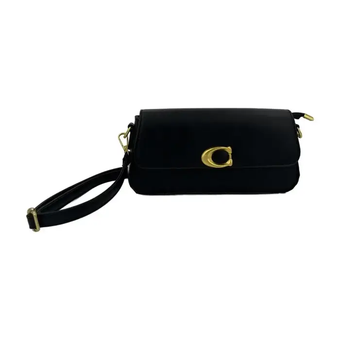 Sac à main de luxe pour femme avec rabat, nouvelle collection 2026, boucle métallique, détails en da
