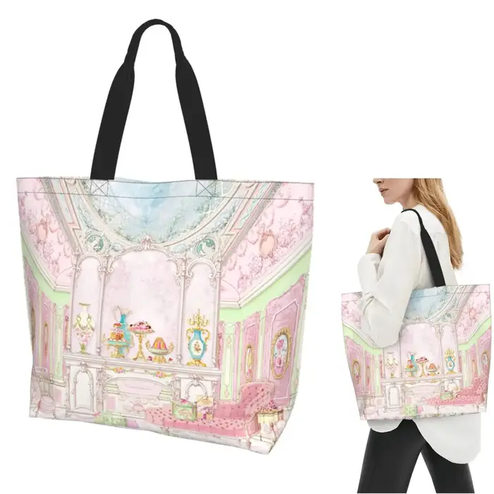 Sac fourre-tout en toile Marie Antoinette Afternoon Tea In French Paris