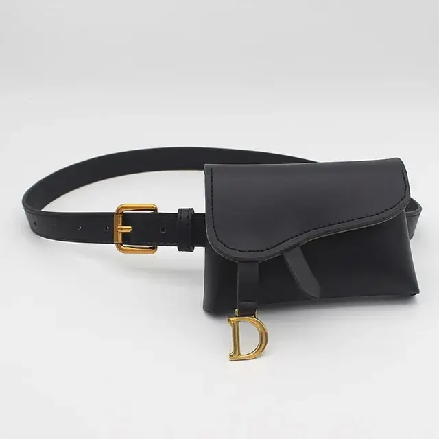 Femmes sac femme taille Fanny Pack ceinture Bum hanche ventre pour PU cuir sac à main kangourou dame banane