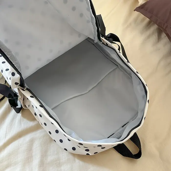 Sacs à dos à pois pour femmes