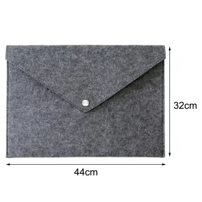 A3 grande capacité dossiers sacs en feutre porte-documents d'affaires papeterie organisateur sac de rangement étuis à documents cadeaux