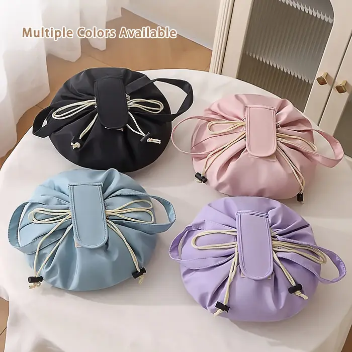 Sac de maquillage à cordon de serrage