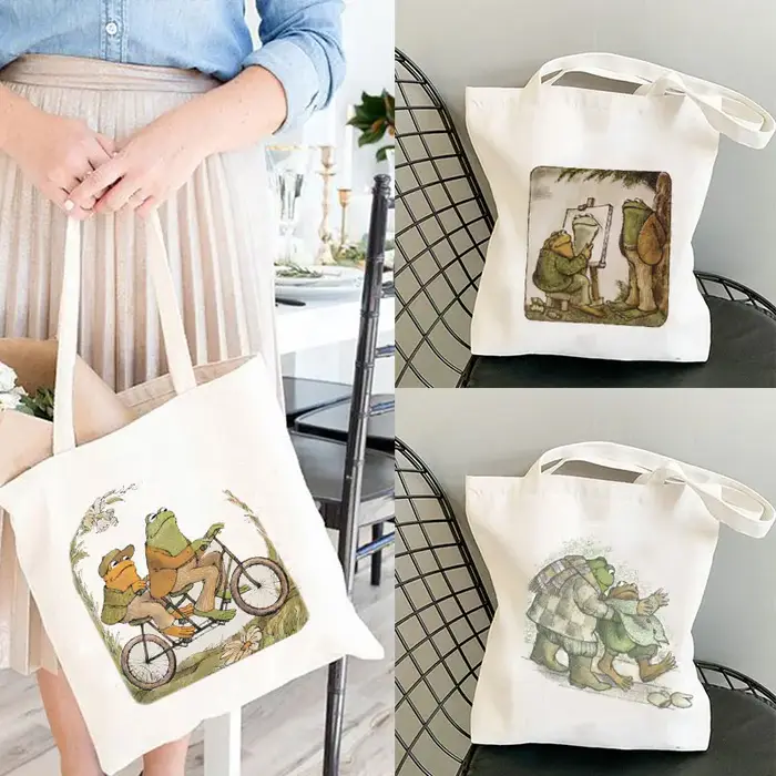 Sac fourre-tout en toile Anime pour dames