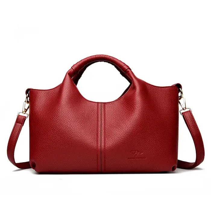 Sac à main en cuir souple de haute qualité pour femmes, fourre-tout de luxe, sac à bandoulière tenda