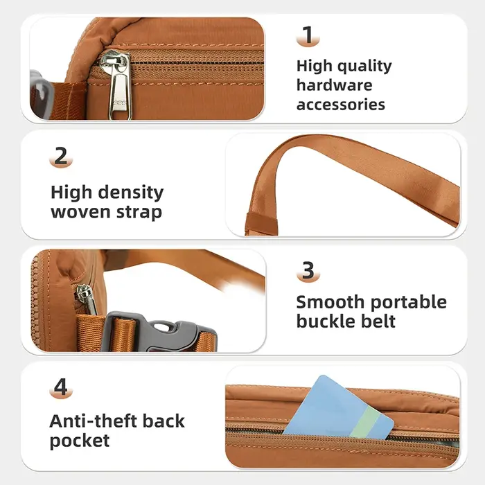 Sac de ceinture pour femmes et hommes