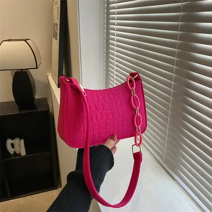 Petit sac carré rétro populaire de tempérament doux