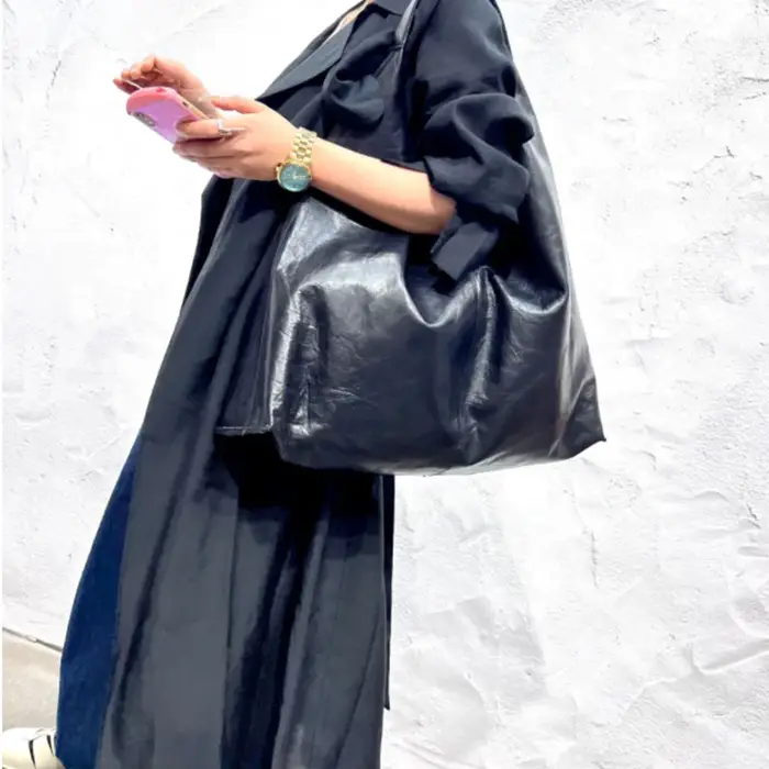 Sac à bandoulière en cuir véritable pour femme