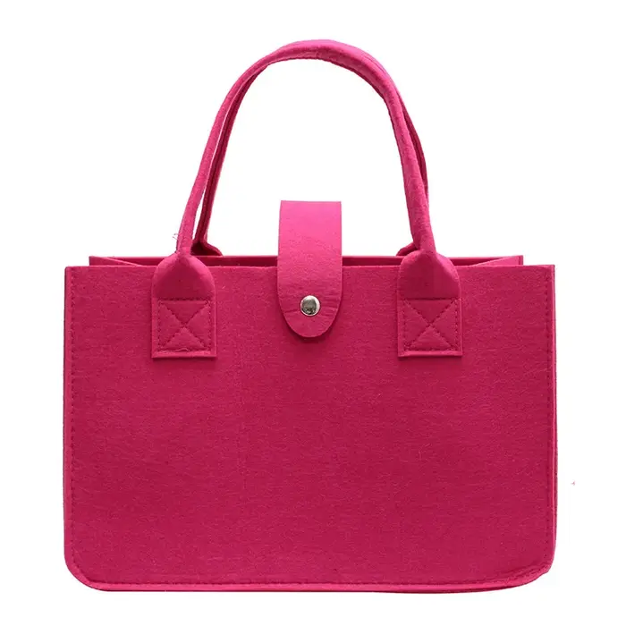 Sac à main en feutre tendance version filet
