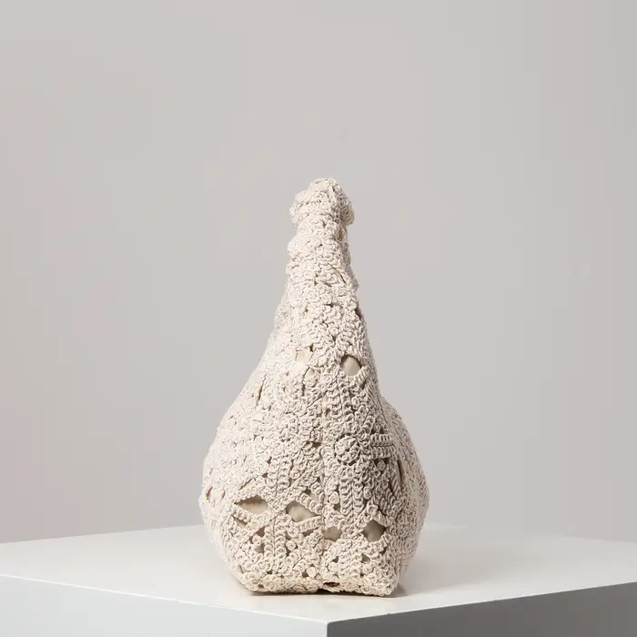 Sac à main tissé à motifs