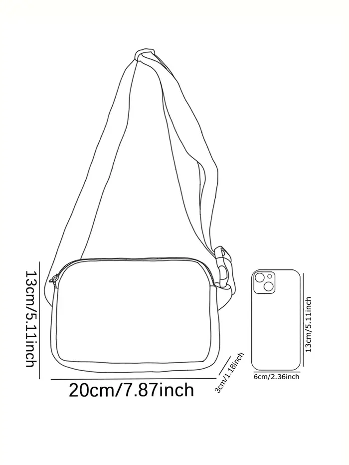 Sac banane coloré à imprimé chat de dessin animé