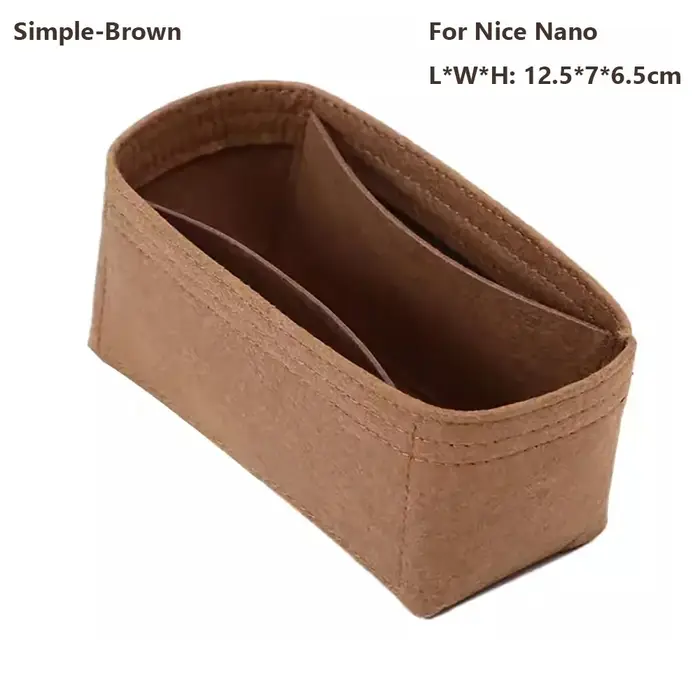 Sac à main en feutre, sac de rangement, Support de doublure de sac à main, sac interne Portable pour