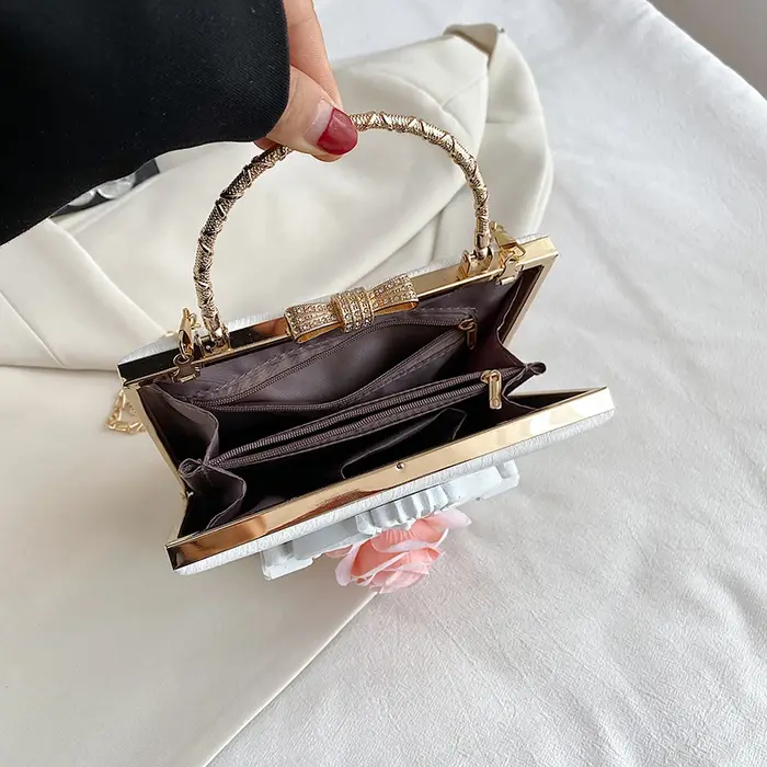 Mini sac à main vintage pour femme