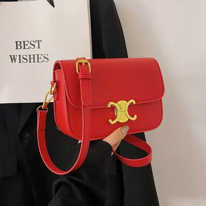 Sac messager classique vintage pour femmes 2026, en cuir suédé souple, idéal pour les occasions de b