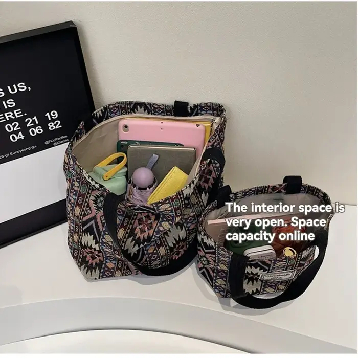 Sac de Style ethnique de grande capacité pour femmes