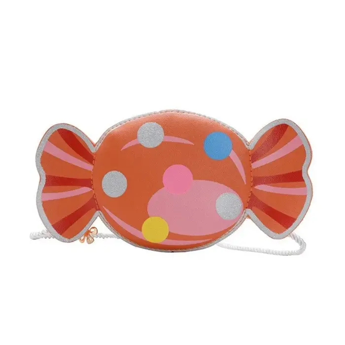 Mini sac à bandoulière pour fille – Sac à main couleur bonbon avec nœud