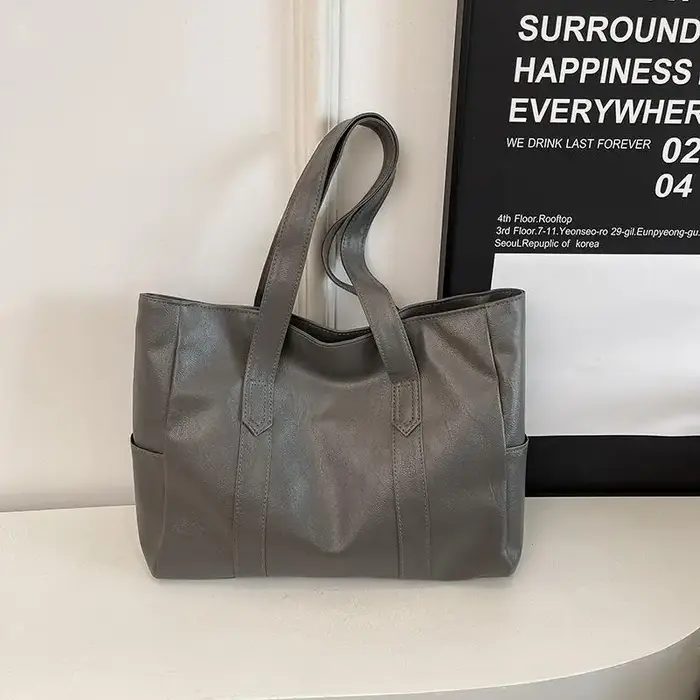 Sac à main vintage grande capacité pour femme
