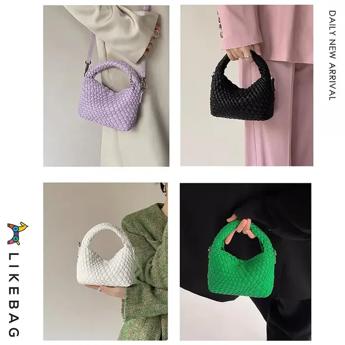 Sac seau tissé à la main de haute qualité