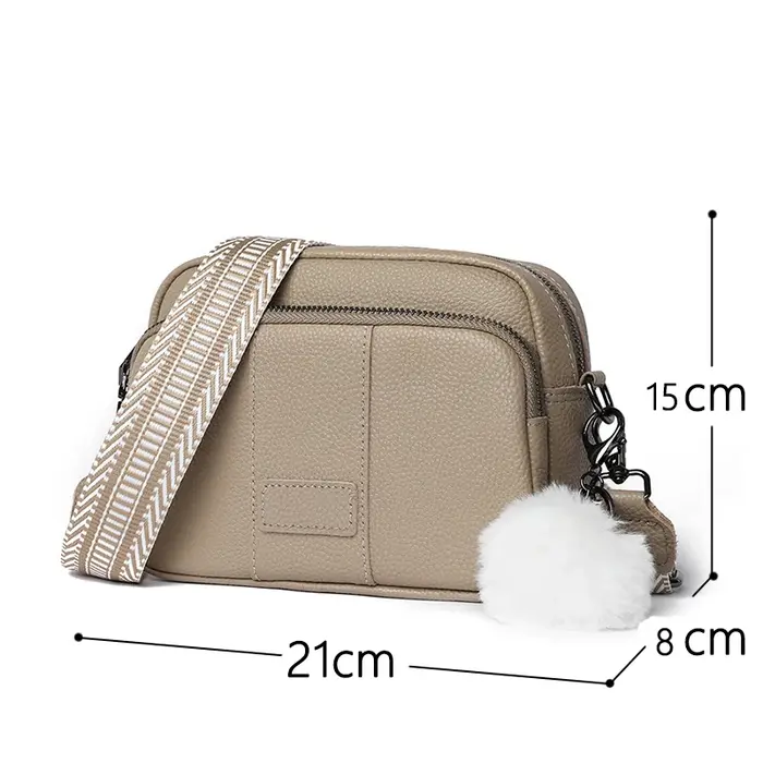 Sac à main de luxe en cuir véritable pour femmes