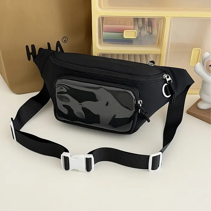 Nouveau mignon Kawaii Ulzzang Ita sac pour filles sport Simple sac à bandoulière pour femmes en plein air cyclisme poitrine sac sac sac à dos décontracté