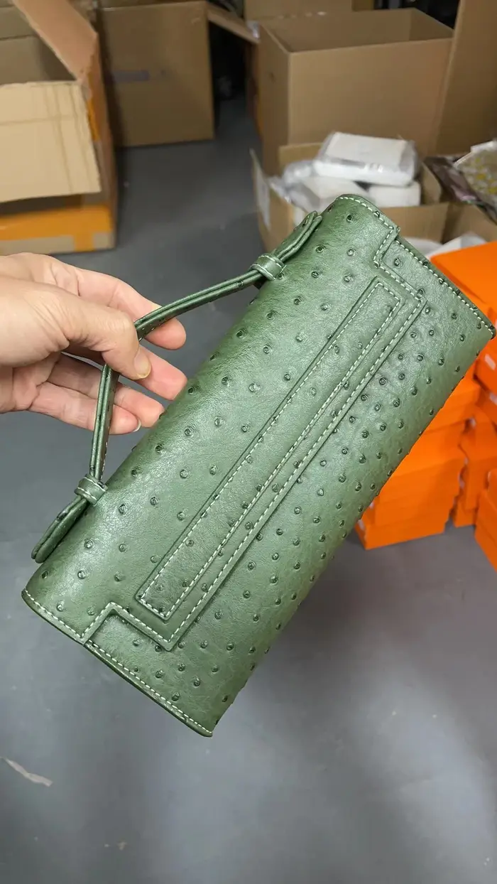 Nouveau sac à main tendance à motif d'autruche pour femmes, design de mode, motif d'autruche embossé