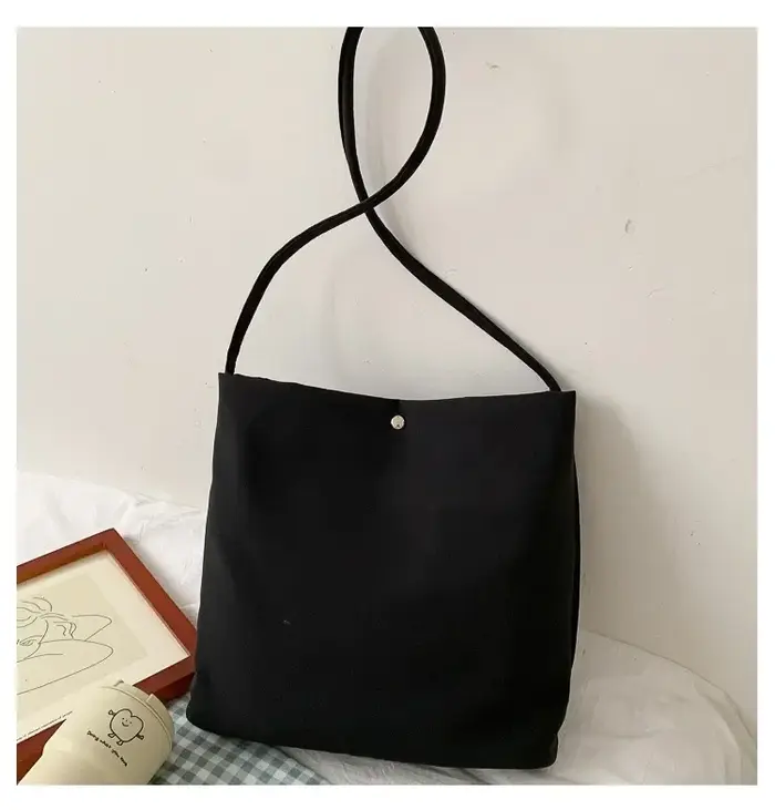 Sac de Shopping à bandoulière 1 pièce, sac polyvalent de Style occidental, sac à main de grande capa