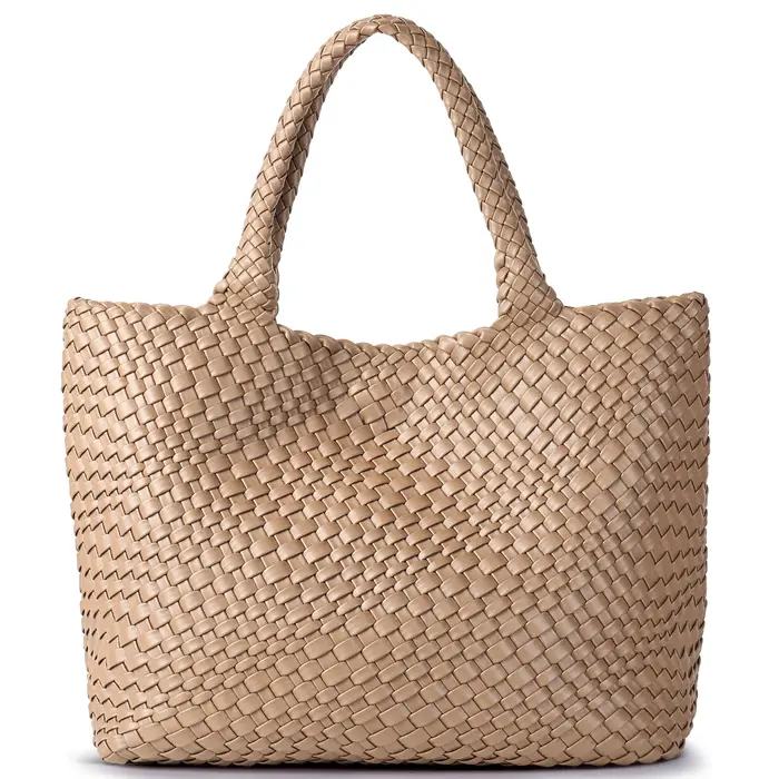 Sac fourre-tout tissé pour femme