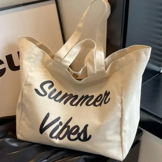 Sac fourre-tout en toile pour femme