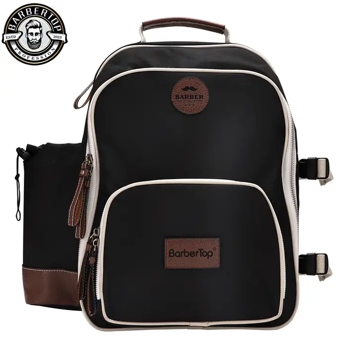 Sac à dos de rangement de grande capacité pour coiffeur