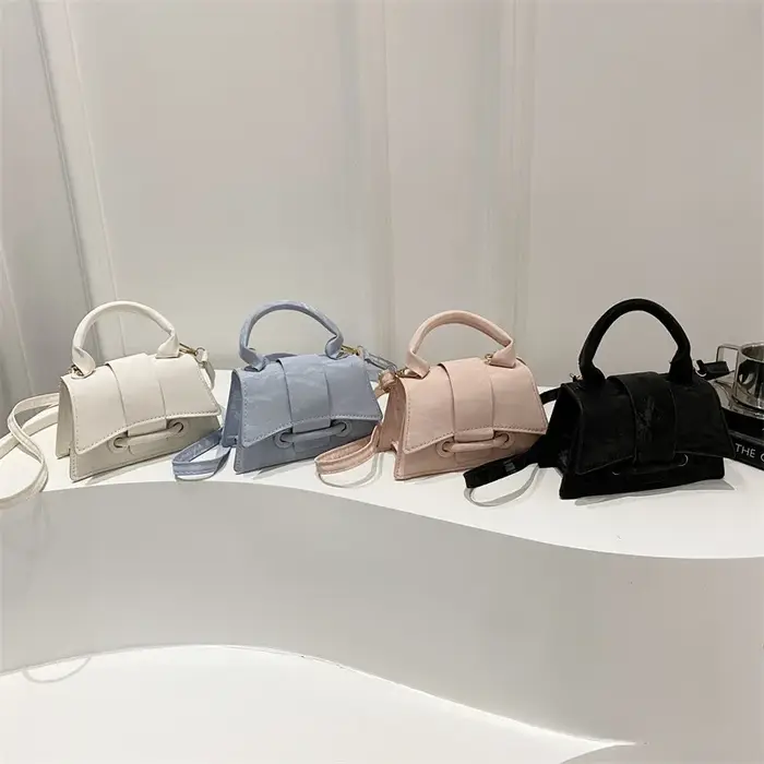 Nouveau sac bandoulière carré chic de style français pour femmes