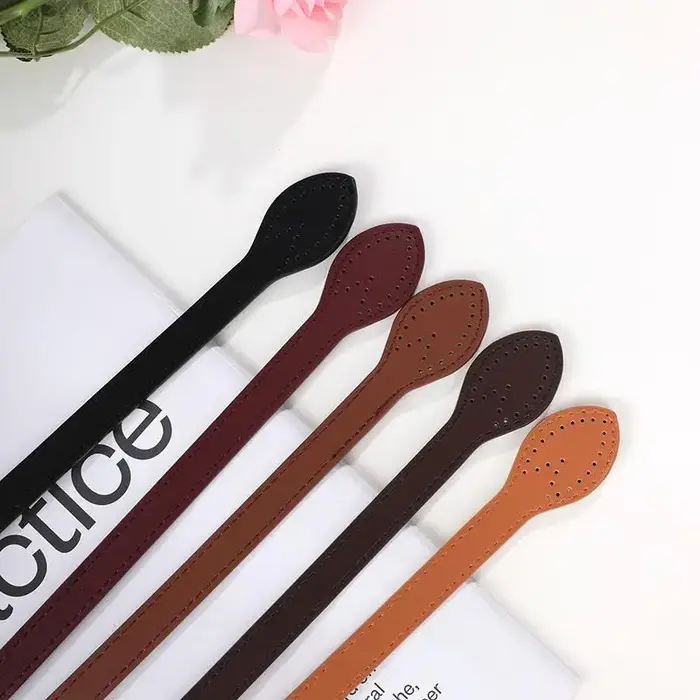 1 paire de sangles de sac à bandoulière en cuir PU