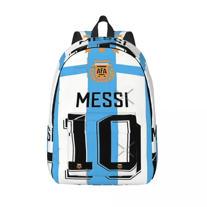 Lionel Messi sac à dos simple et élégant sac à dos en toile sac à dos femme