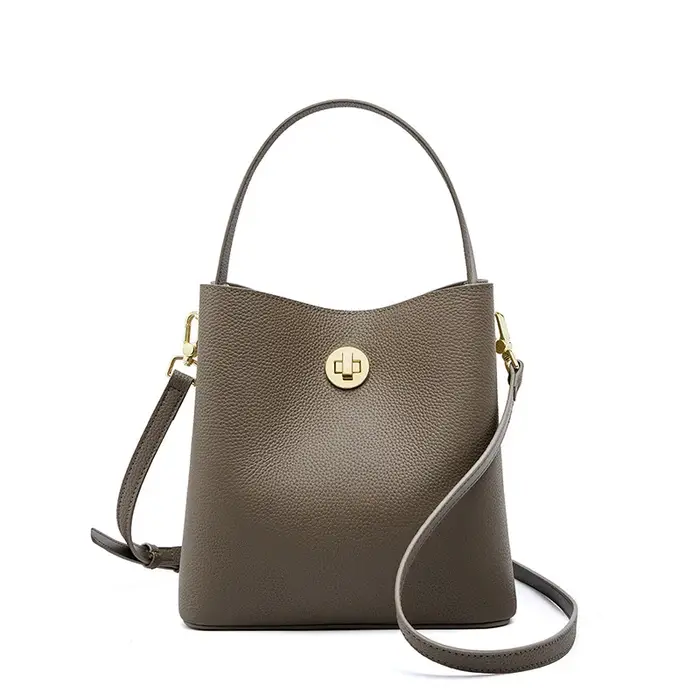 Sac à main en cuir véritable pour femmes