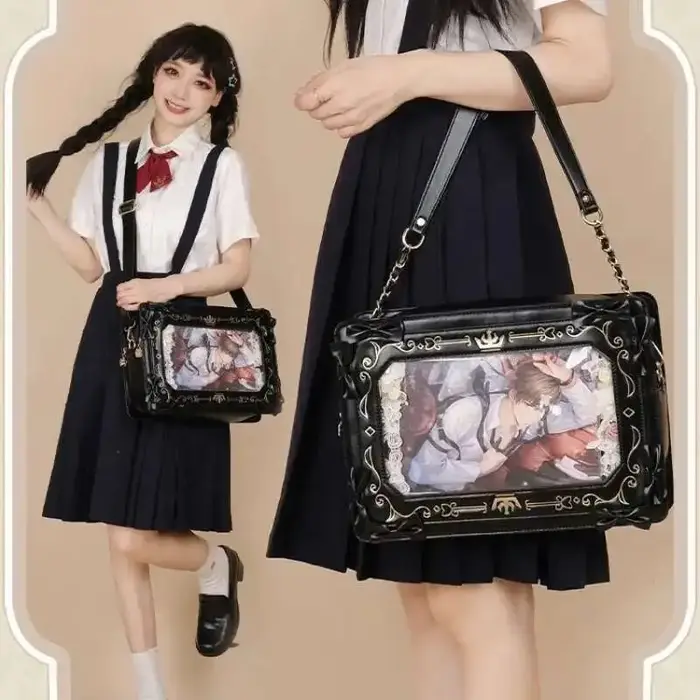 Sac à bandoulière transparent Lolita Ita pour femme