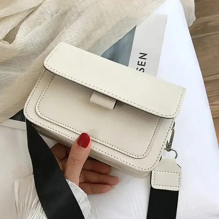 Sac à bandoulière en cuir PU pour femme, sac à main à poignée de voyage, sac messager initié, petit 