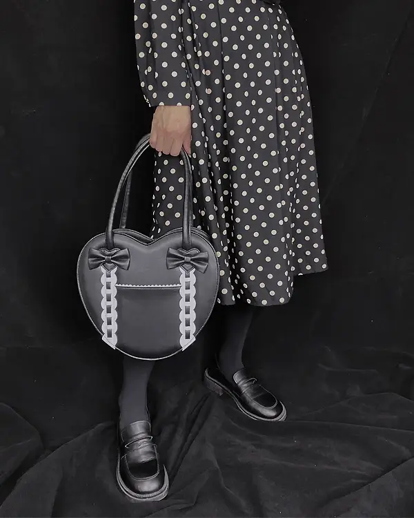 Sac à main en forme de cœur Lolita pour femme