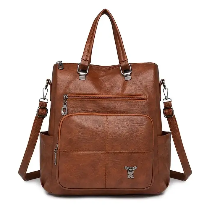 Sac à main en cuir de luxe pour femmes, sac à bandoulière, Design élégant, marque célèbre pour dames
