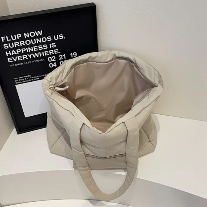 Sac fourre-tout en tissu de grande capacité