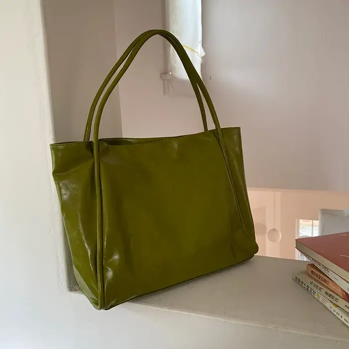 Sac à main Vintage vert pour femmes