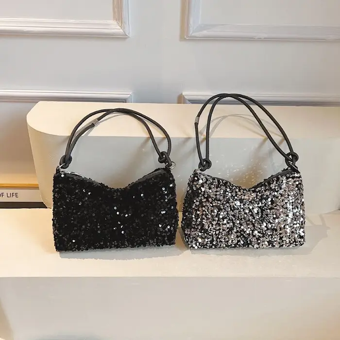 Sacs à main à paillettes brillantes pour femmes