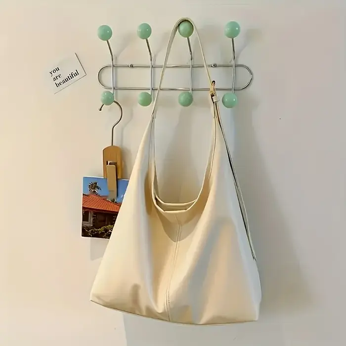 Sac fourre-tout rétro pour femmes, sac à main sous les bras vintage avec bandoulière pour rendez-vou