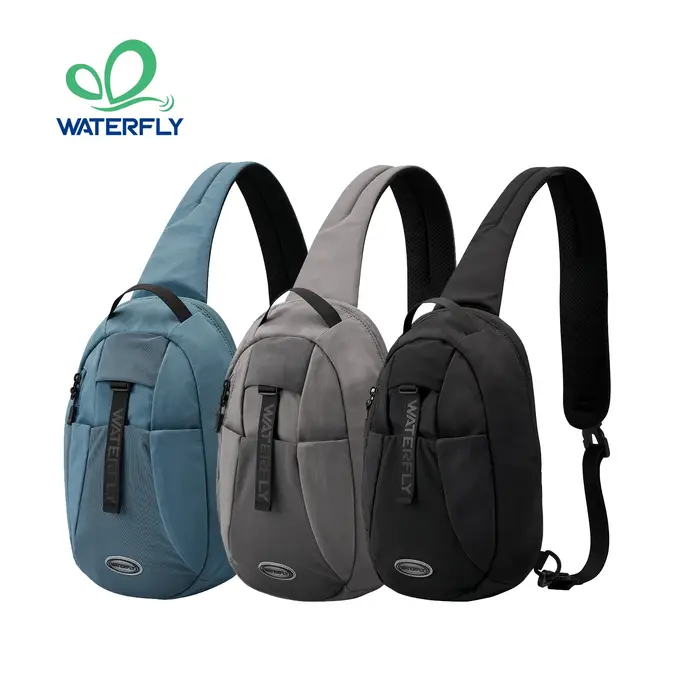 Sac à bandoulière antivol WATERFLY avec blocage RFID – Petit sac de poitrine