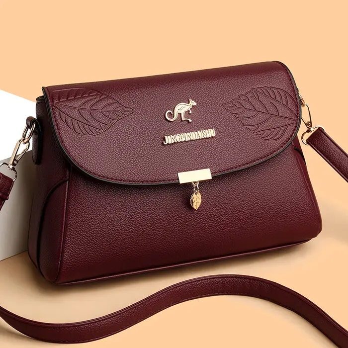 Petit sac à main de luxe en cuir PU pour femmes