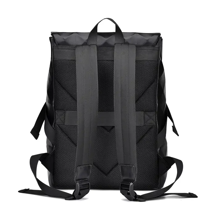 Sac à dos à motif géométrique pour hommes