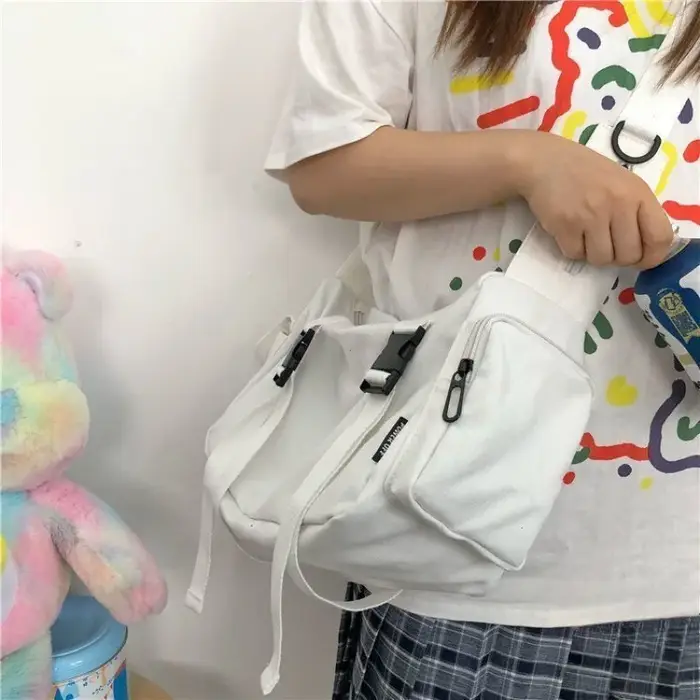 Sacs bandoulière en toile pour femmes