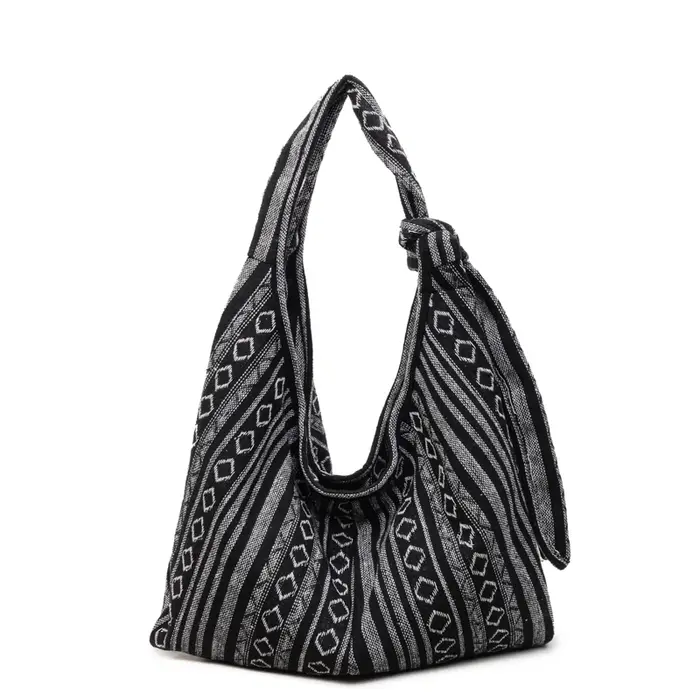 Toile rayure ethnique mode fourre-tout sacs Design Sense grande capacité 2025 haute qualité sacs pou