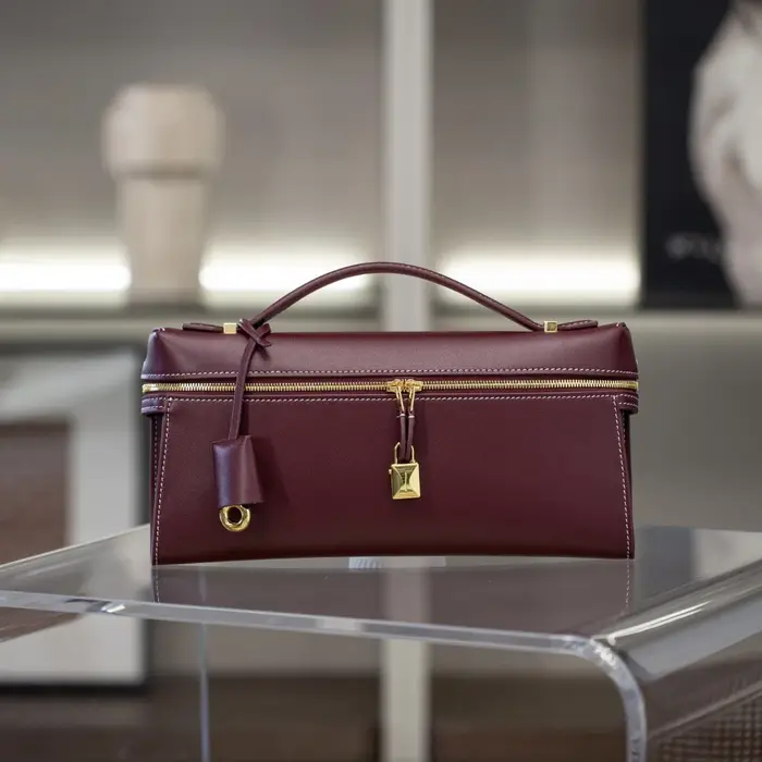 Nouveau Portefeuille Pochette Femme L.P29 2025 en Cuir de Vachette Pleine Fleur